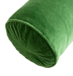 Sierkussen velours bolster forrestgreen