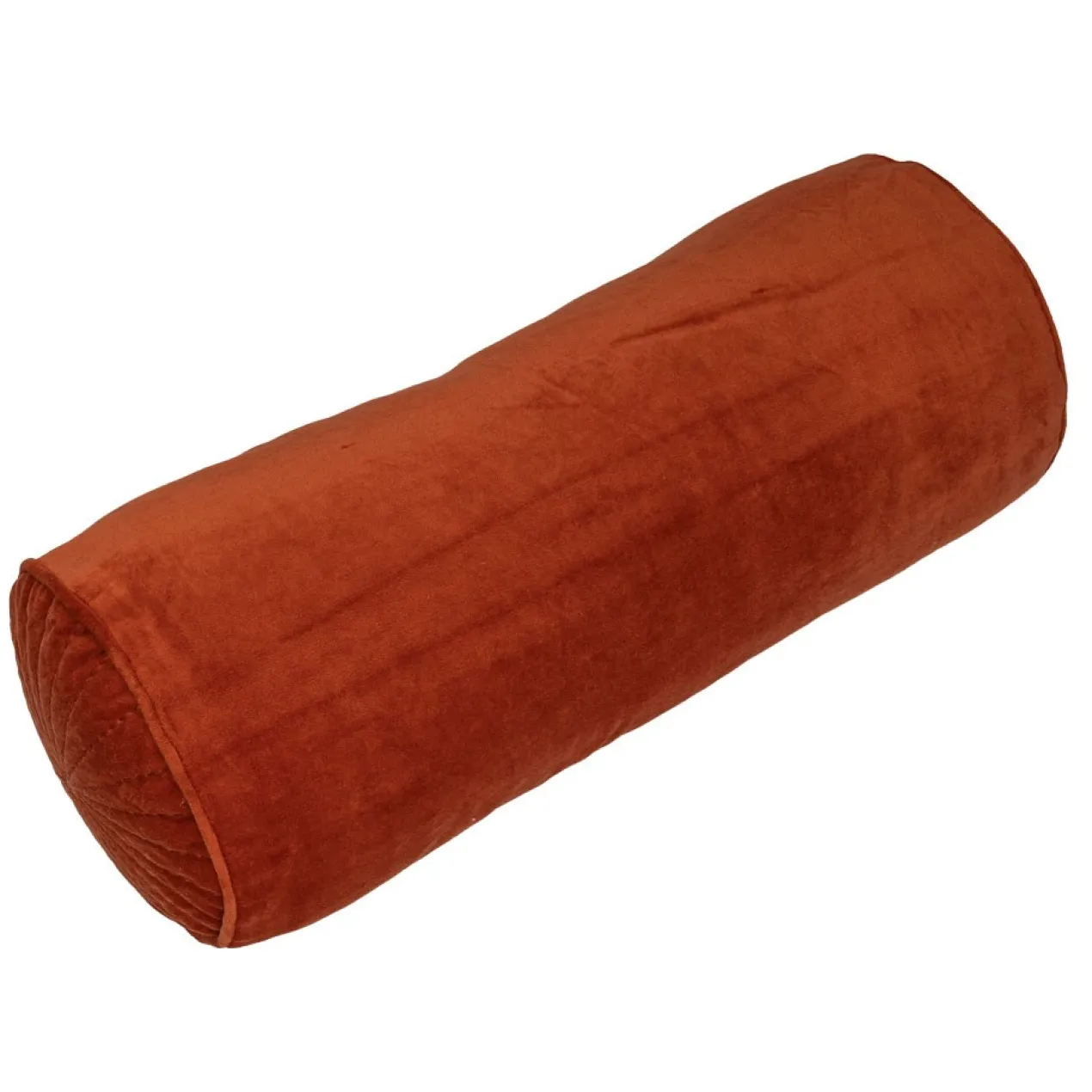 Sierkussen velours bolster terra