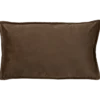 Sierkussen velours dark chocolate 56x38 cm
