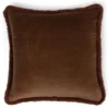 Sierkussen Velvet 45x45 cm bronze