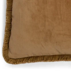 Sierkussen Velvet 45x45 cm golden