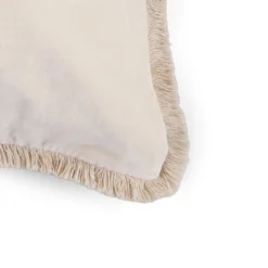 Sierkussen Velvet 45x45 cm ivory