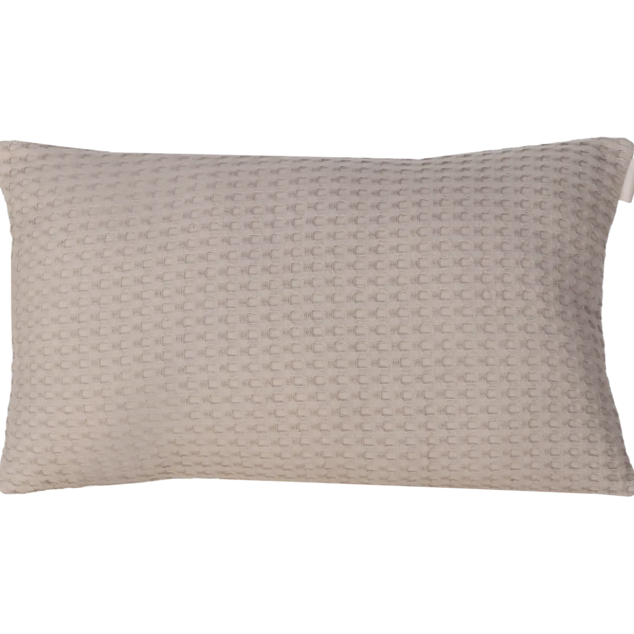 Sierkussen wafel linnen zand 57x36 cm