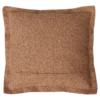 Sierkussen wol boucle mocha mousse 55x55 cm