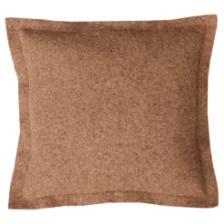 Sierkussen wol boucle mocha mousse 55x55 cm