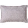 Sierkussen wol boucle taupe 60x42 cm