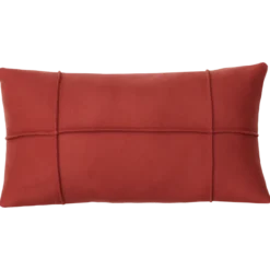 Sierkussen wol ruit brick 60x37 cm