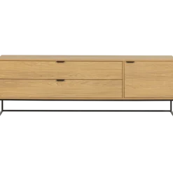 Silas tv meubel 180 cm eiken decor [fsc]
