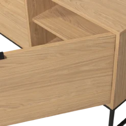 Silas tv meubel 180 cm eiken decor [fsc]