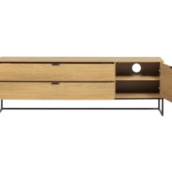 Silas tv meubel 180 cm eiken decor [fsc]