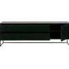 Silas tv meubel 180 cm essen blacknight [fsc]