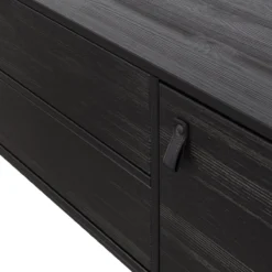 Silas tv meubel 180 cm essen blacknight [fsc]