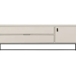 Silas tv meubel 180 cm grenen dust [fsc]
