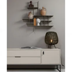 Silas tv meubel 180 cm grenen dust [fsc]
