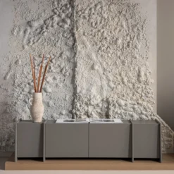 Sive decoratie kan klei zand