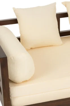 Slaapbank Carry Donkerbruin/Beige