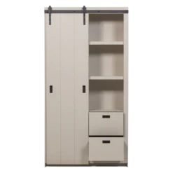 Slide kast barn bezaagd dust [fsc]