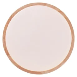 SLIMLINE PLAFONDLAMP Ø34CM 12W HOUT
