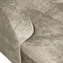 Sloping hoekbank links structure velvet wheatfield
