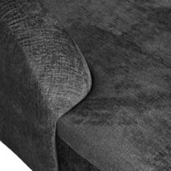 Sloping hoekbank links structure velvet mountain