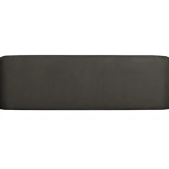 Sloping 3-zits bank melange grijs/zwart