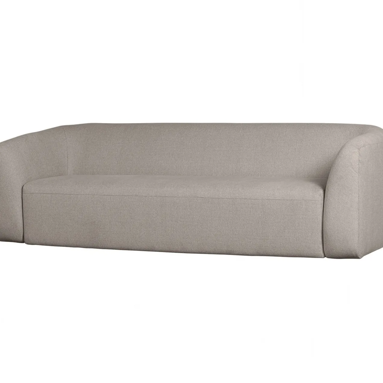 Sloping 3-zits bank off white melange