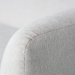Sloping 3-zits bank pearl melange