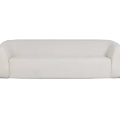 Sloping 3-zits bank pearl melange