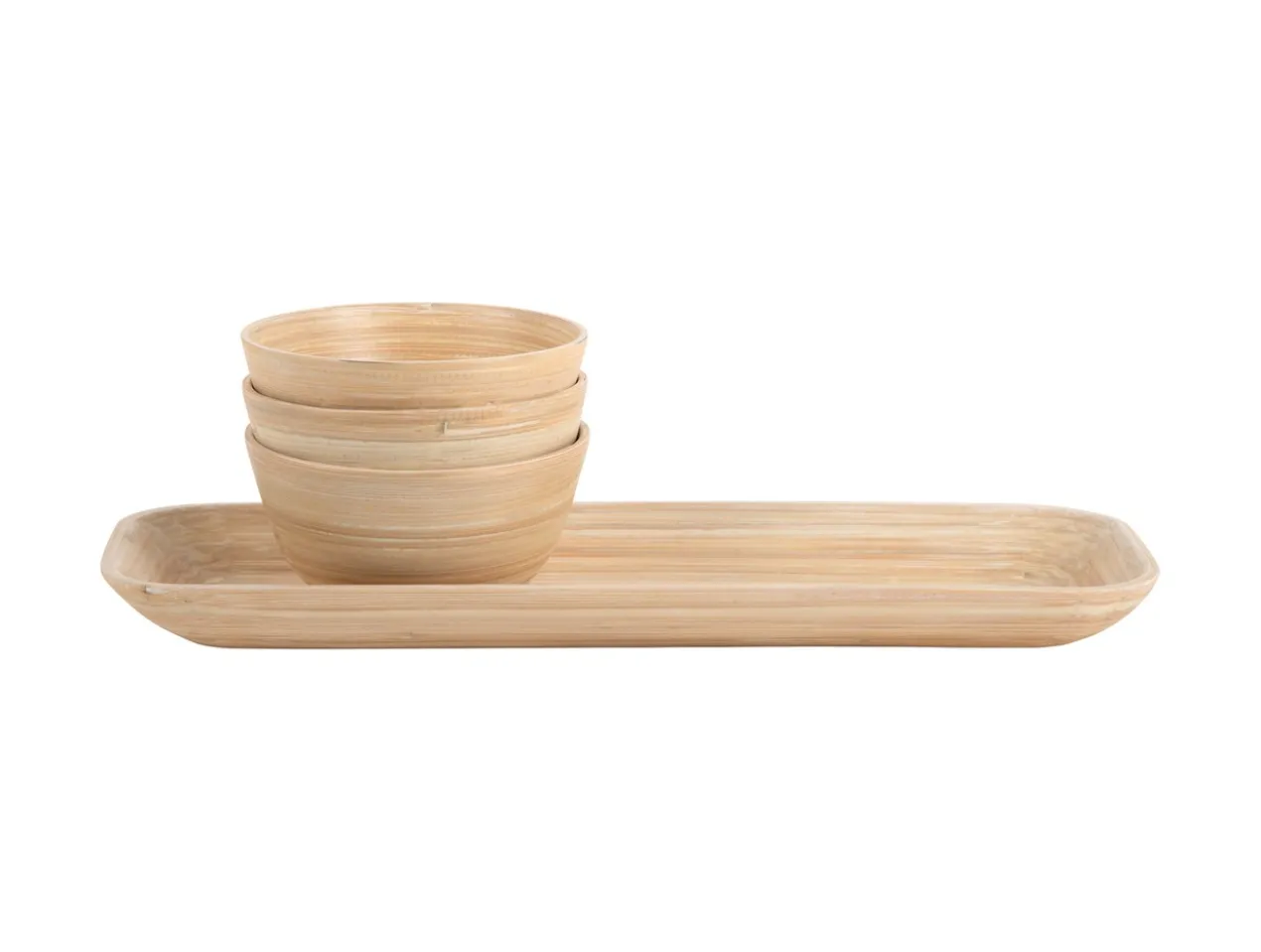 Snack set Puro bamboo natural