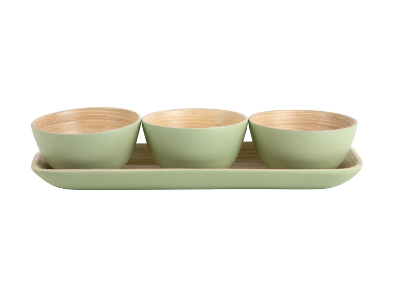 Snack set Puro bamboo soft green