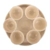 Snack tray Puro round bamboo natural