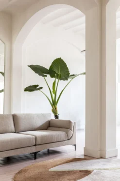 Sofa balcony 3-seater beige