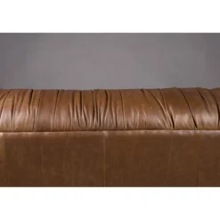 Sofa douglas wax leather chocolate