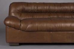 Sofa Douglas Wax Leather Cognac