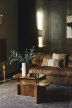 Sofa Douglas Wax Leather Cognac
