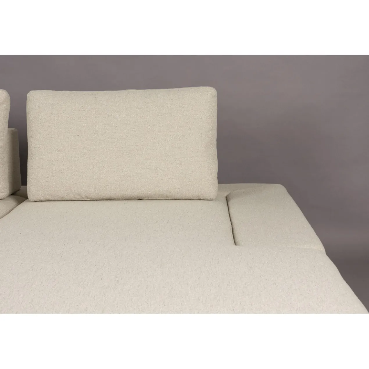 Sofa shelly off-white right chaise longue