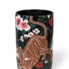Songs of the night tiger vase handpainted