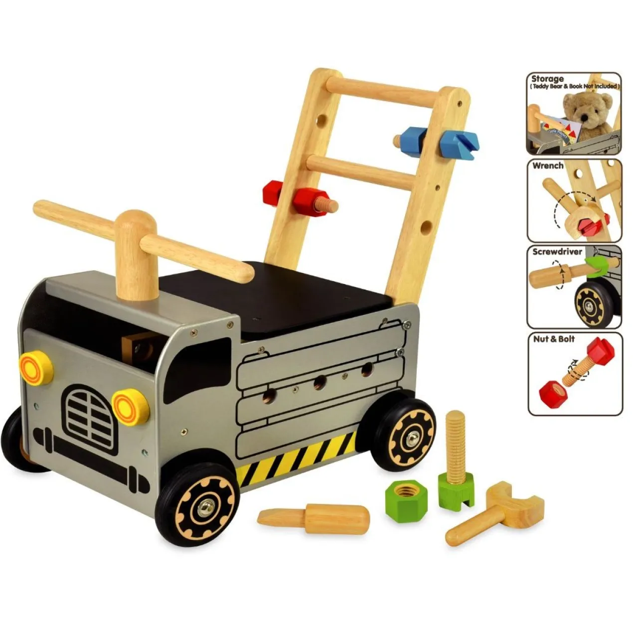 Speelgoed Duwwagen Werktruck M
