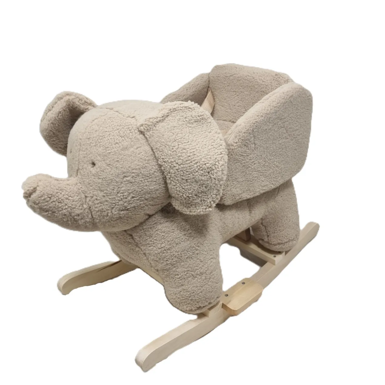 Speelgoed hobbel Olifant Teddy Taupe