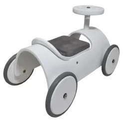 Speelgoed loopauto wit