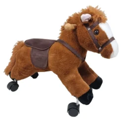 Speelgoed Loop Paard met zwenkwielen