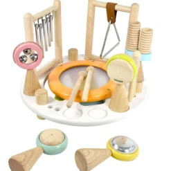 Speelgoed Muziekcenter Rond pastel