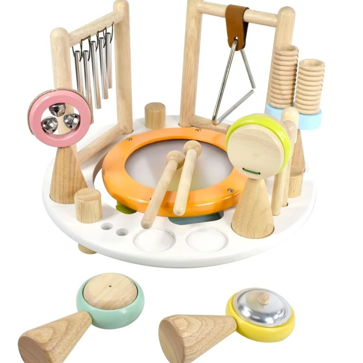 Speelgoed Muziekcenter Rond pastel