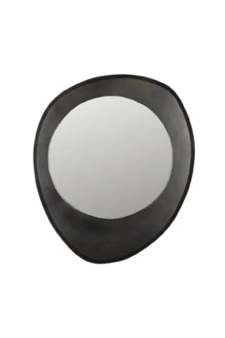 Spiegel AREN hout zwart M