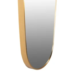 Spiegel Capsule Curve goud 60x160 cm