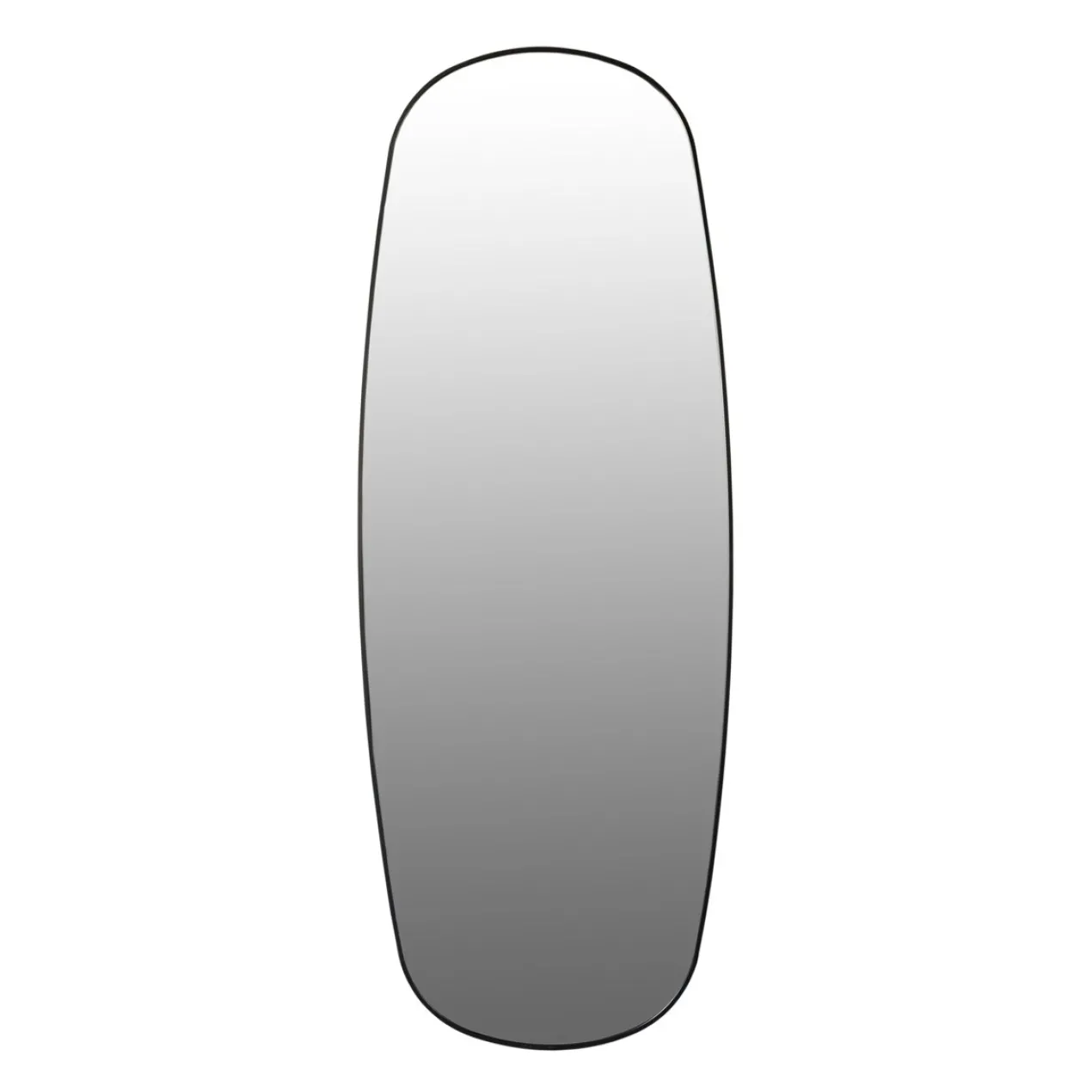 Spiegel Capsule Curve zwart 60x160 cm