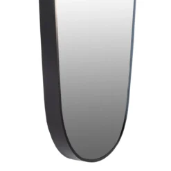 Spiegel Capsule Curve zwart 60x160 cm
