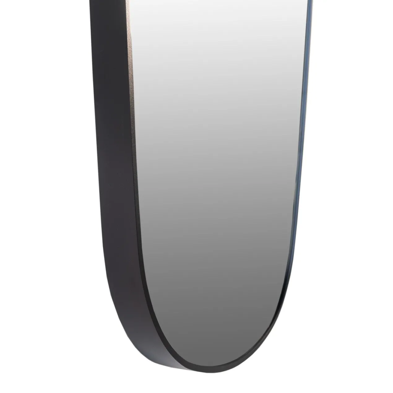 Spiegel Capsule Curve zwart 60x160 cm