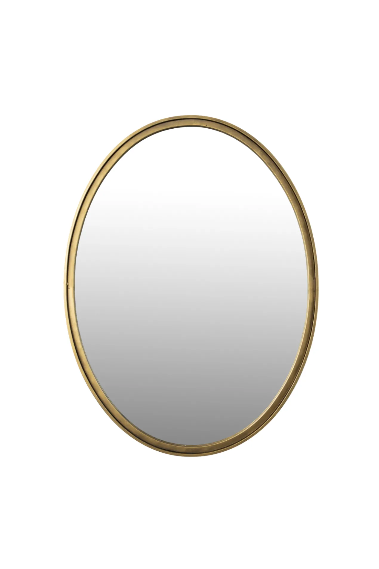 Spiegel Matz Ovaal M Goud