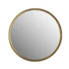 Spiegel Matz rond Goud